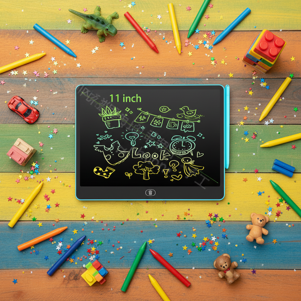 LCD Writing Board - Flat Lay